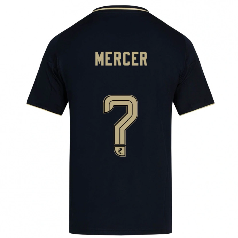 Danxen Damen Jamie Mercer #0 Marine Gold Auswärtstrikot Trikot 2025/26 T-Shirt