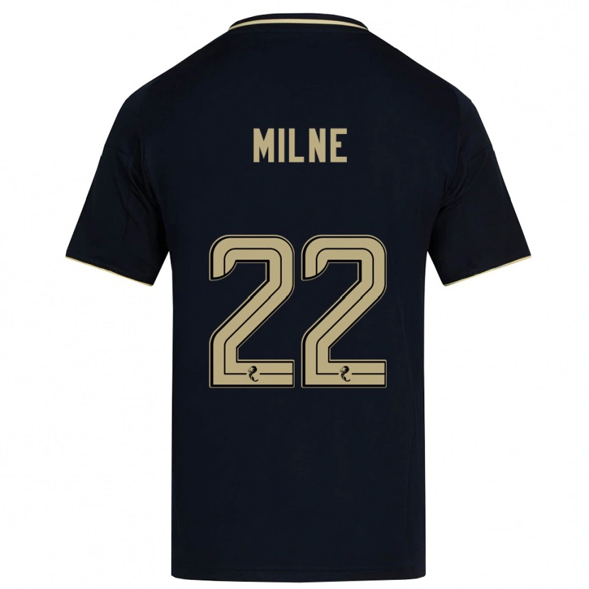 Danxen Damen Jack Milne #22 Marine Gold Auswärtstrikot Trikot 2025/26 T-Shirt