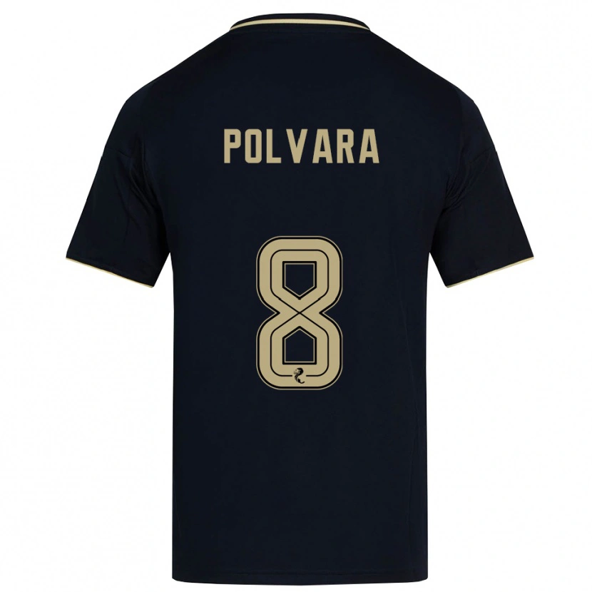 Danxen Damen Dante Polvara #8 Marine Gold Auswärtstrikot Trikot 2025/26 T-Shirt