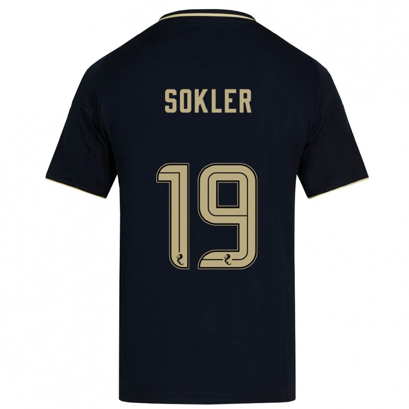 Danxen Damen Ester Sokler #19 Marine Gold Auswärtstrikot Trikot 2025/26 T-Shirt