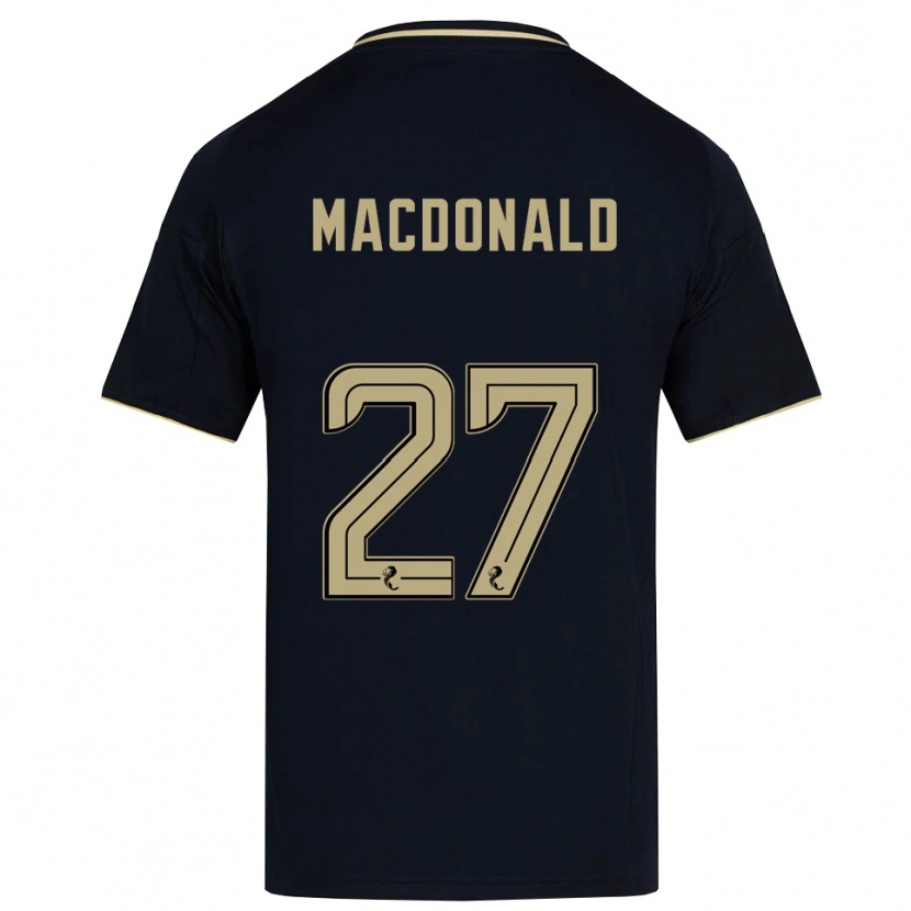 Danxen Damen Angus Macdonald #27 Marine Gold Auswärtstrikot Trikot 2025/26 T-Shirt