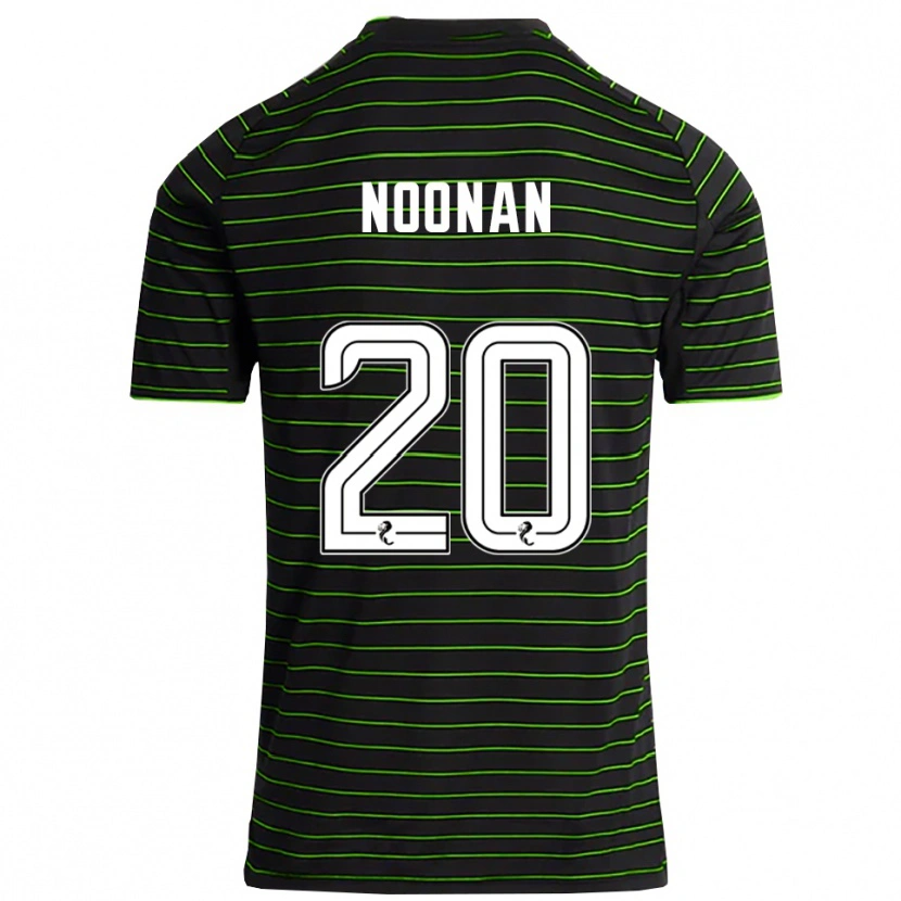 Danxen Damen Saoirse Noonan #20 Schwarz Grün Auswärtstrikot Trikot 2025/26 T-Shirt