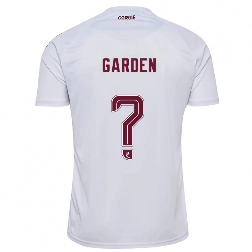 Danxen Damen Luka Garden #0 Weiß Burgunderrot Auswärtstrikot Trikot 2025/26 T-Shirt