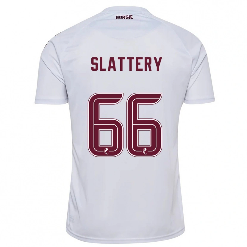 Danxen Damen Jenna Slattery #66 Weiß Burgunderrot Auswärtstrikot Trikot 2025/26 T-Shirt
