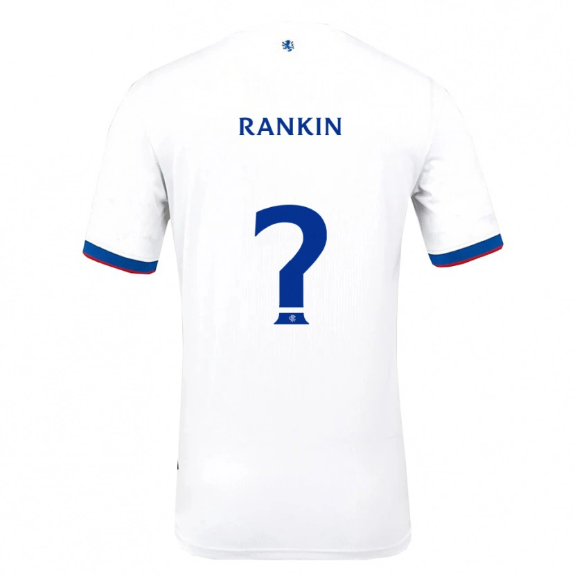 Danxen Damen Luca Rankin #0 Weiß Rot Blau Auswärtstrikot Trikot 2025/26 T-Shirt