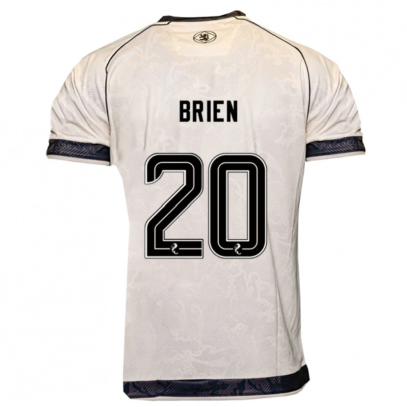 Danxen Damen Freya Brien #20 Weiß Schwarz Auswärtstrikot Trikot 2025/26 T-Shirt