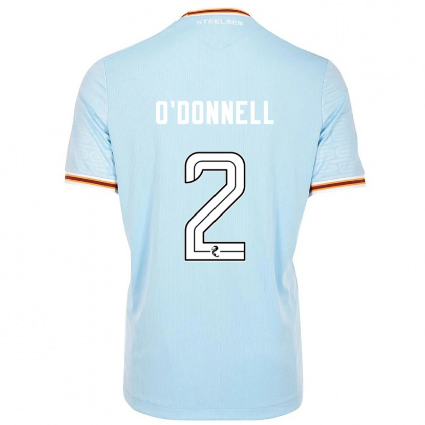 Danxen Damen Stephen O'donnell #2 Himmelblau Auswärtstrikot Trikot 2025/26 T-Shirt