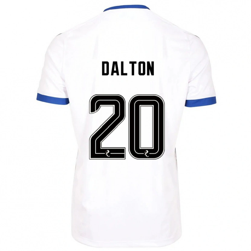 Danxen Damen Sean Dalton #20 Weiß Blau Auswärtstrikot Trikot 2025/26 T-Shirt