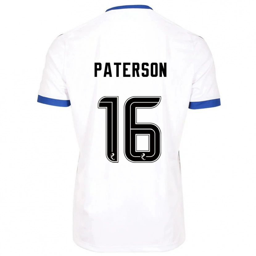 Danxen Damen Megan Paterson #16 Weiß Blau Auswärtstrikot Trikot 2025/26 T-Shirt
