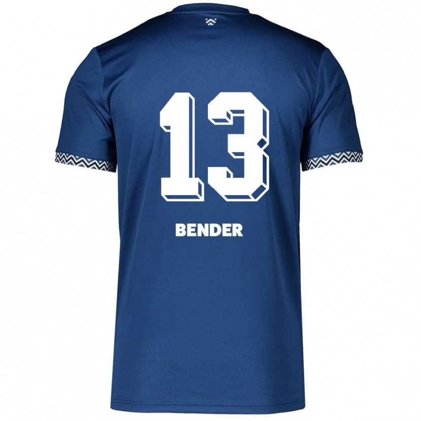 Danxen Kinder Grit Bender #13 Marineblau Weiß Heimtrikot Trikot 2025/26 T-Shirt