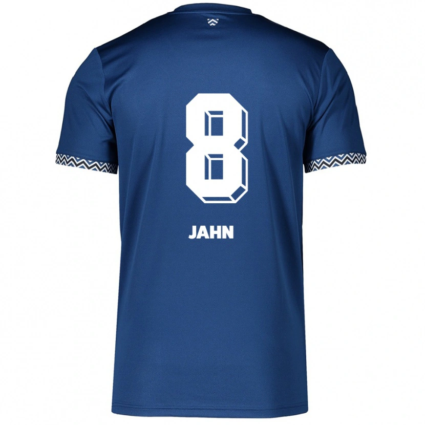 Danxen Kinder Pamela Jahn #8 Marineblau Weiß Heimtrikot Trikot 2025/26 T-Shirt