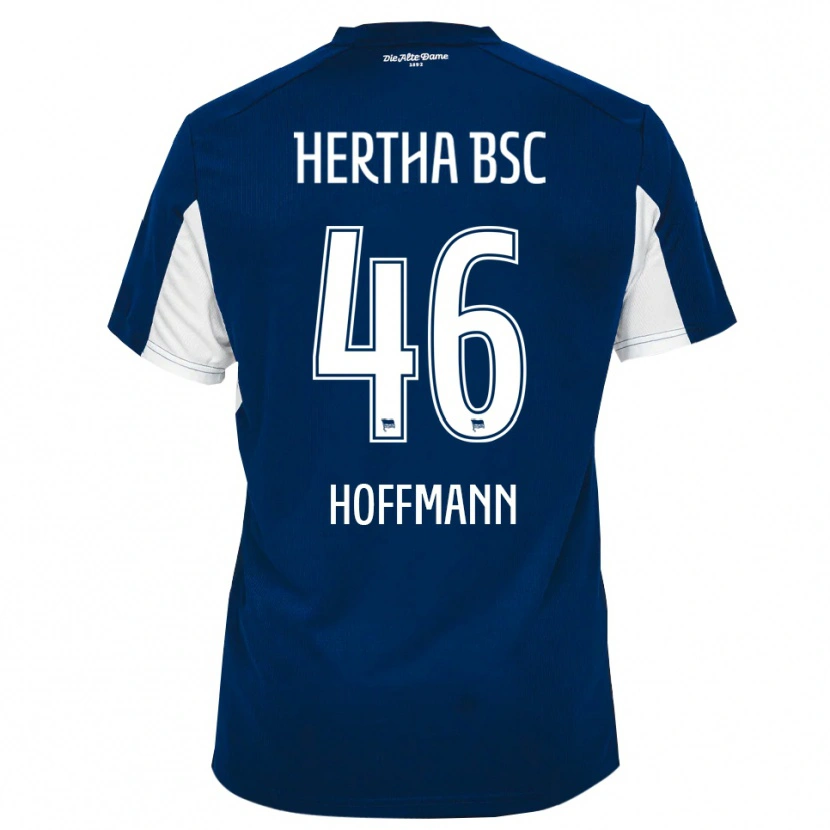 Danxen Kinder Tim Hoffmann #46 Weiß Blau Heimtrikot Trikot 2025/26 T-Shirt