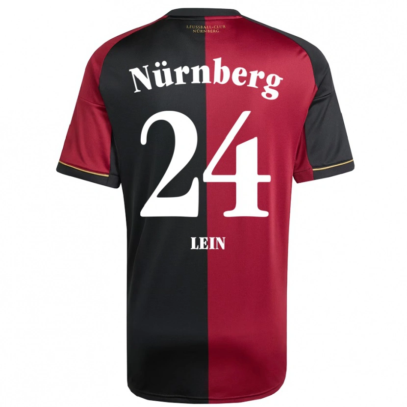 Danxen Kinder Nastassja Lein #24 Burgunder Schwarz Heimtrikot Trikot 2025/26 T-Shirt