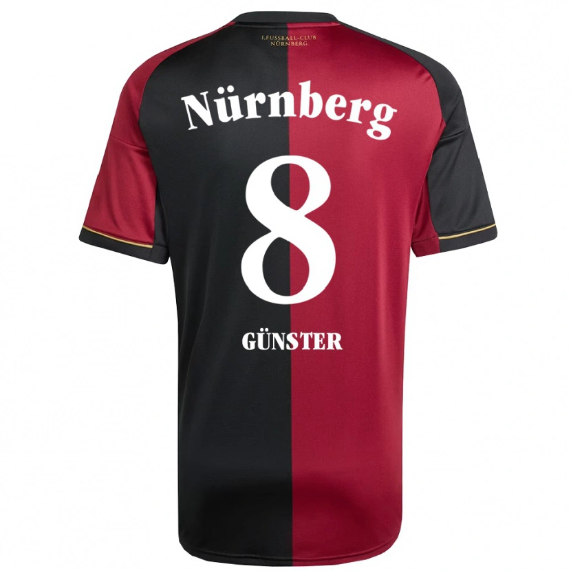 Danxen Kinder Meret Günster #8 Burgunder Schwarz Heimtrikot Trikot 2025/26 T-Shirt