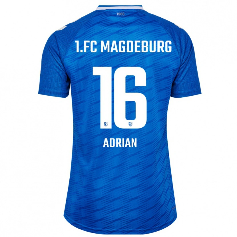 Danxen Kinder Max Adrian #16 Blau Weiß Heimtrikot Trikot 2025/26 T-Shirt