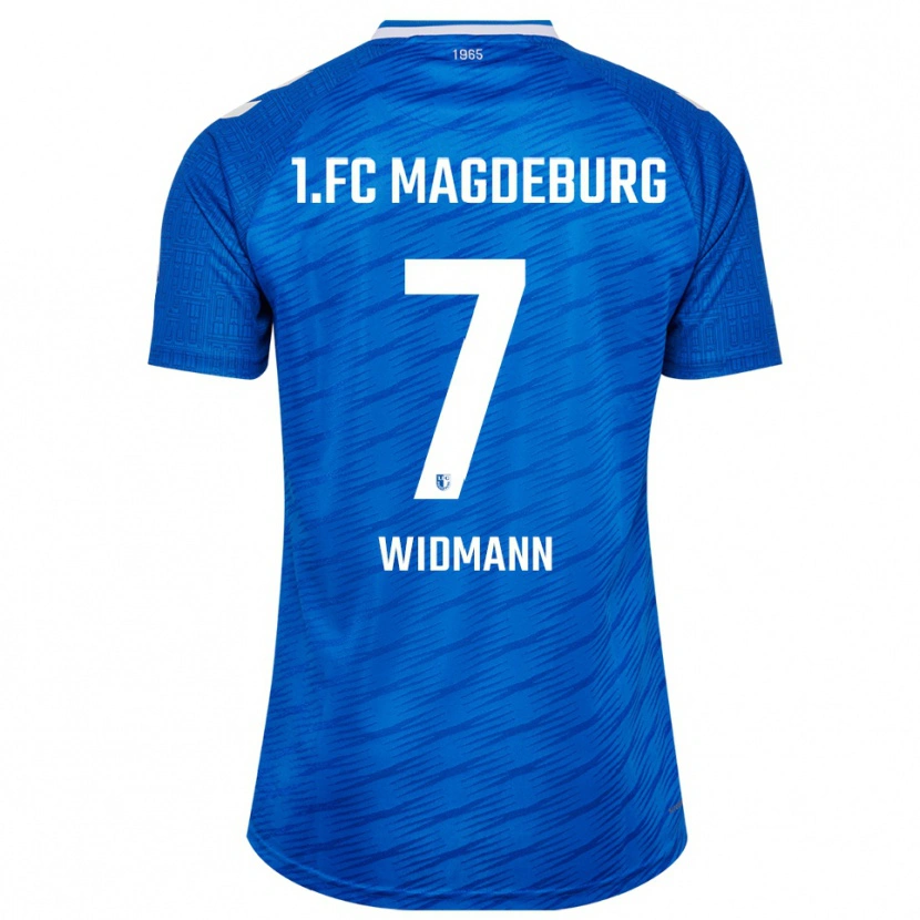 Danxen Kinder Elisio Widmann #7 Blau Weiß Heimtrikot Trikot 2025/26 T-Shirt