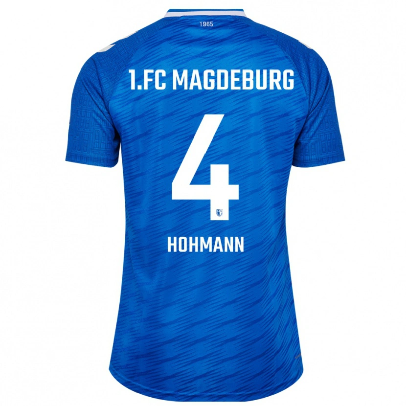 Danxen Kinder Malte Hohmann #4 Blau Weiß Heimtrikot Trikot 2025/26 T-Shirt
