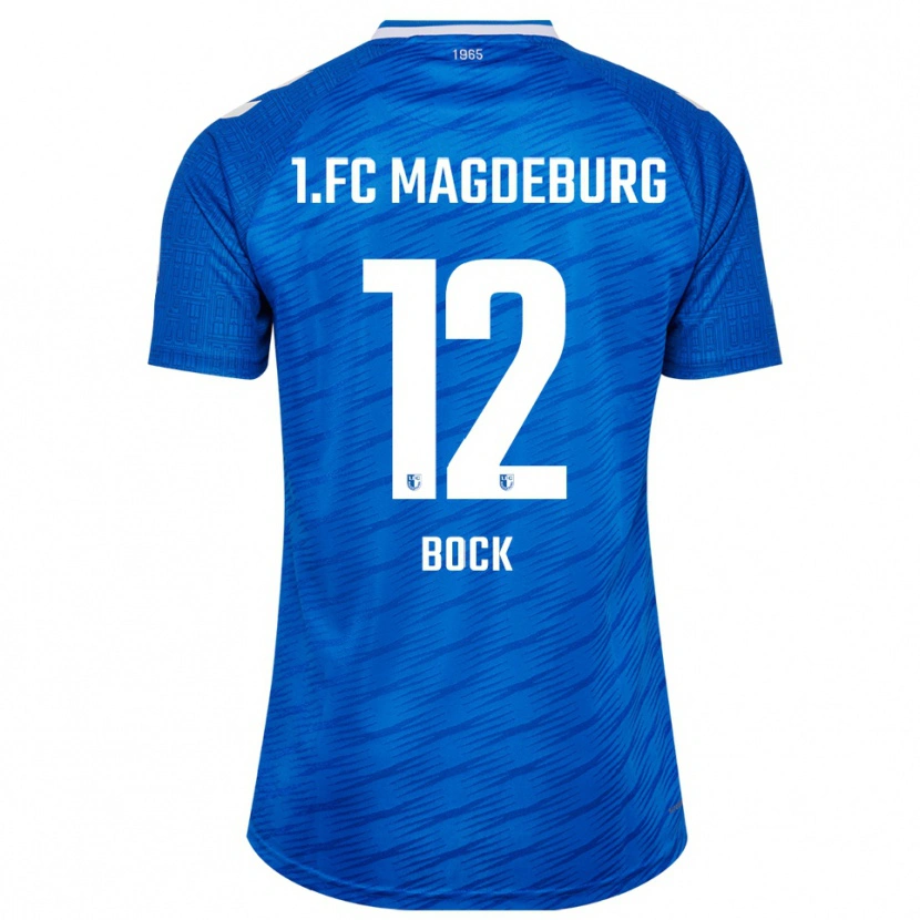 Danxen Kinder Armin Bock #12 Blau Weiß Heimtrikot Trikot 2025/26 T-Shirt