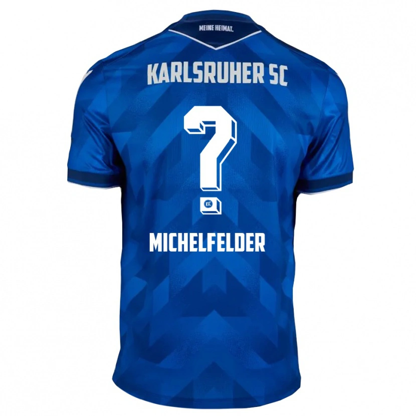 Danxen Kinder Norina Michelfelder #0 Blau Weiß Heimtrikot Trikot 2025/26 T-Shirt