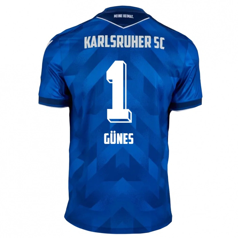 Danxen Kinder Kamil Günes #1 Blau Weiß Heimtrikot Trikot 2025/26 T-Shirt