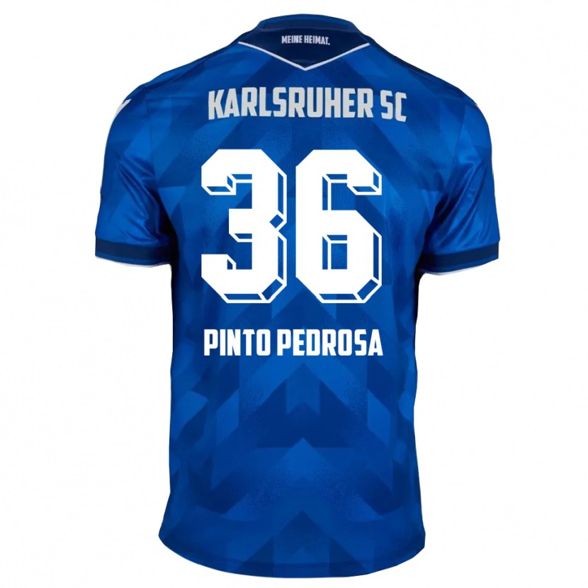 Danxen Kinder Rafael Pinto Pedrosa #36 Blau Weiß Heimtrikot Trikot 2025/26 T-Shirt