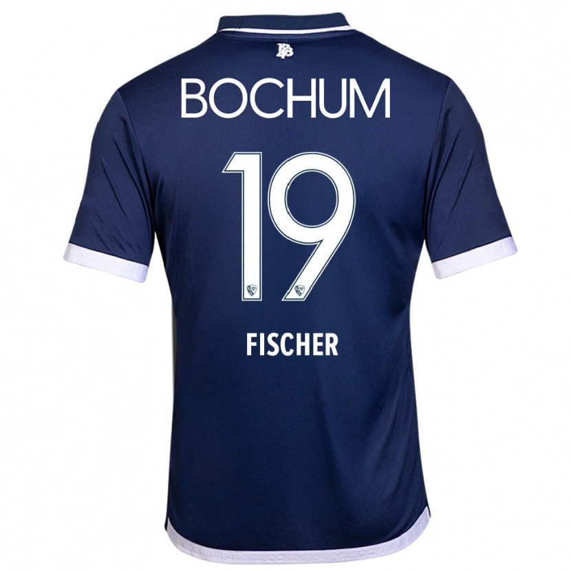 Danxen Kinder Desmond Fischer #19 Marineblau Weiß Heimtrikot Trikot 2025/26 T-Shirt