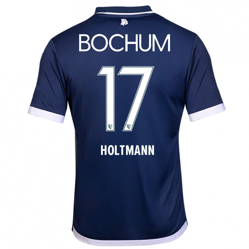 Danxen Kinder Gerrit Holtmann #17 Marineblau Weiß Heimtrikot Trikot 2025/26 T-Shirt