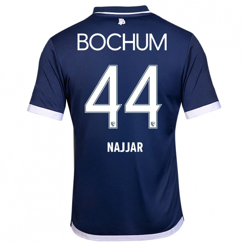 Danxen Kinder Jamil Najjar #44 Marineblau Weiß Heimtrikot Trikot 2025/26 T-Shirt