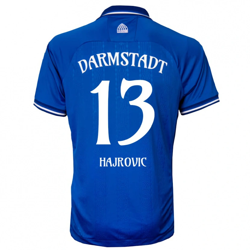 Danxen Kinder Vahid Hajrovic #13 Blau Weiß Heimtrikot Trikot 2025/26 T-Shirt