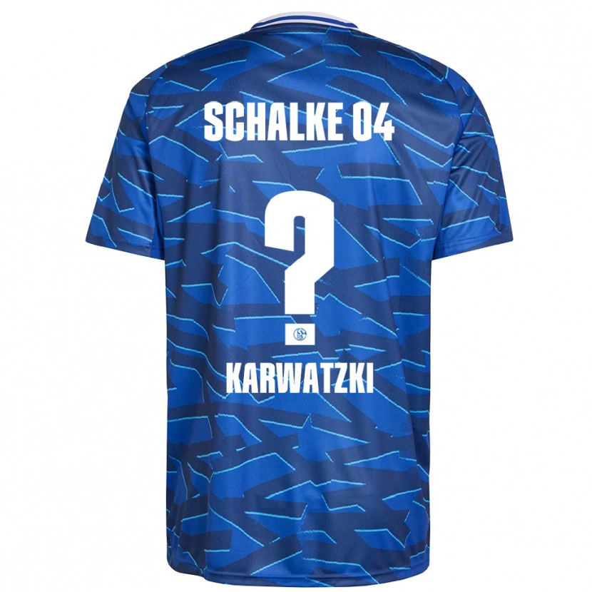 Danxen Kinder Lucy Karwatzki #0 Königsblau Weiß Heimtrikot Trikot 2025/26 T-Shirt