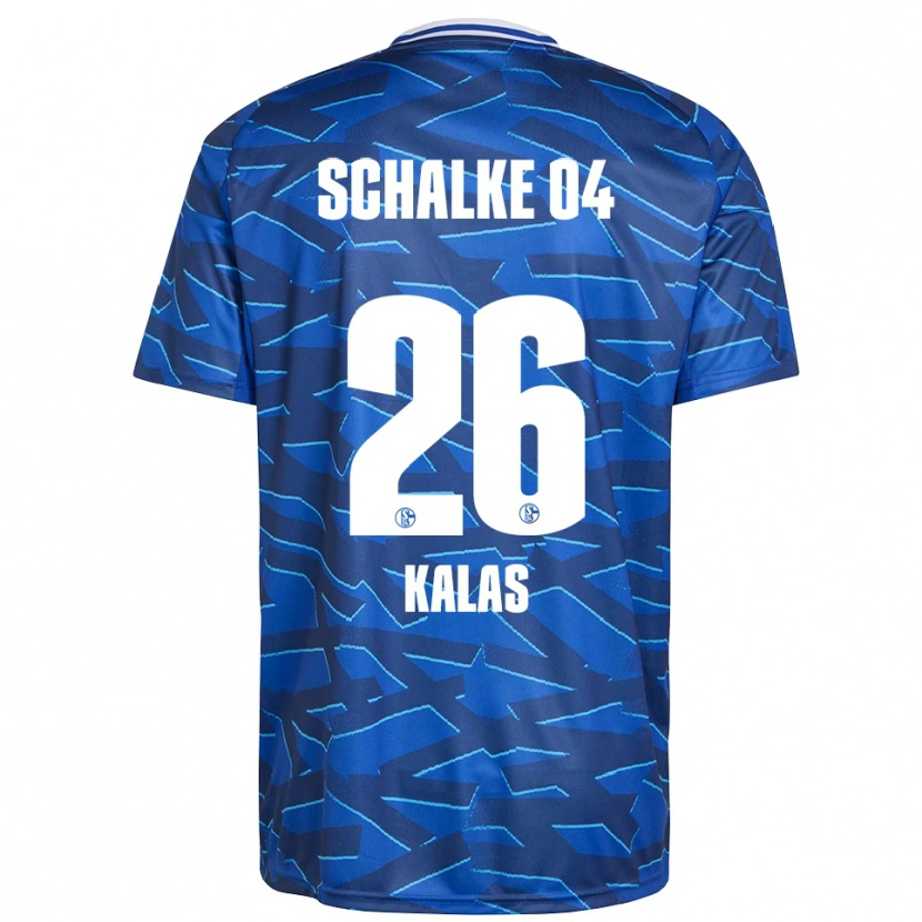 Danxen Kinder Tomas Kalas #26 Königsblau Weiß Heimtrikot Trikot 2025/26 T-Shirt