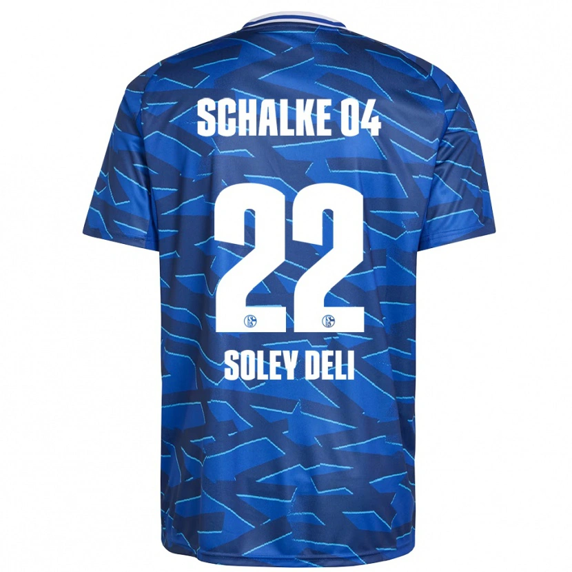 Danxen Kinder Dilara Soley Deli #22 Königsblau Weiß Heimtrikot Trikot 2025/26 T-Shirt