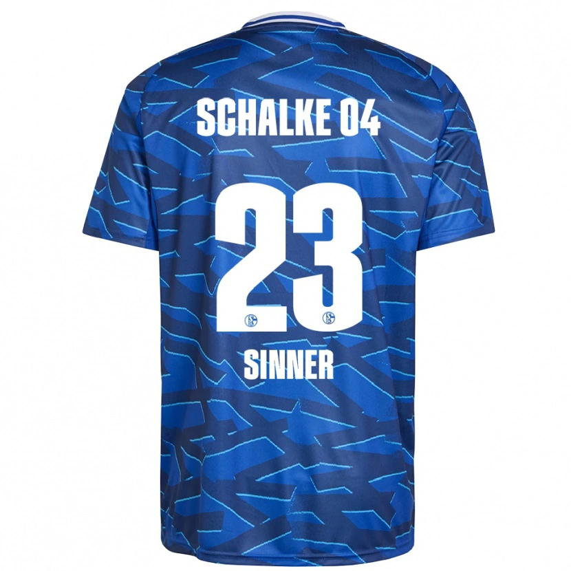 Danxen Kinder Tiffany Sinner #23 Königsblau Weiß Heimtrikot Trikot 2025/26 T-Shirt