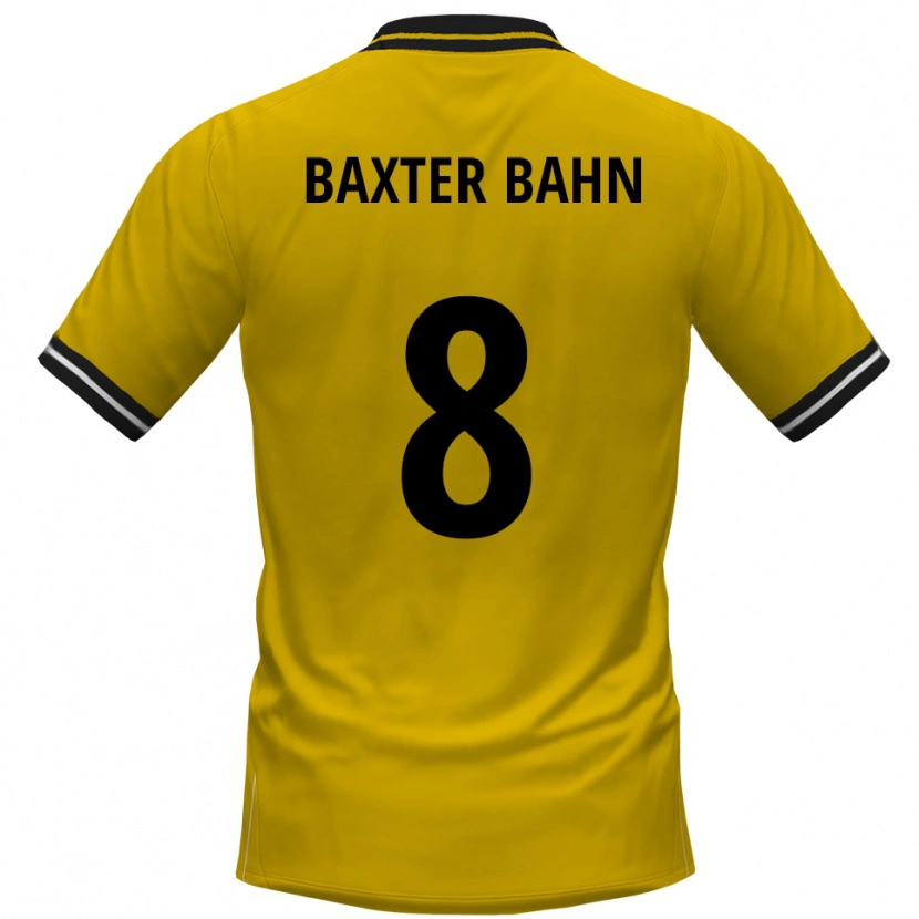 Danxen Kinder Bentley Baxter Bahn #8 Gelb Schwarz Heimtrikot Trikot 2025/26 T-Shirt