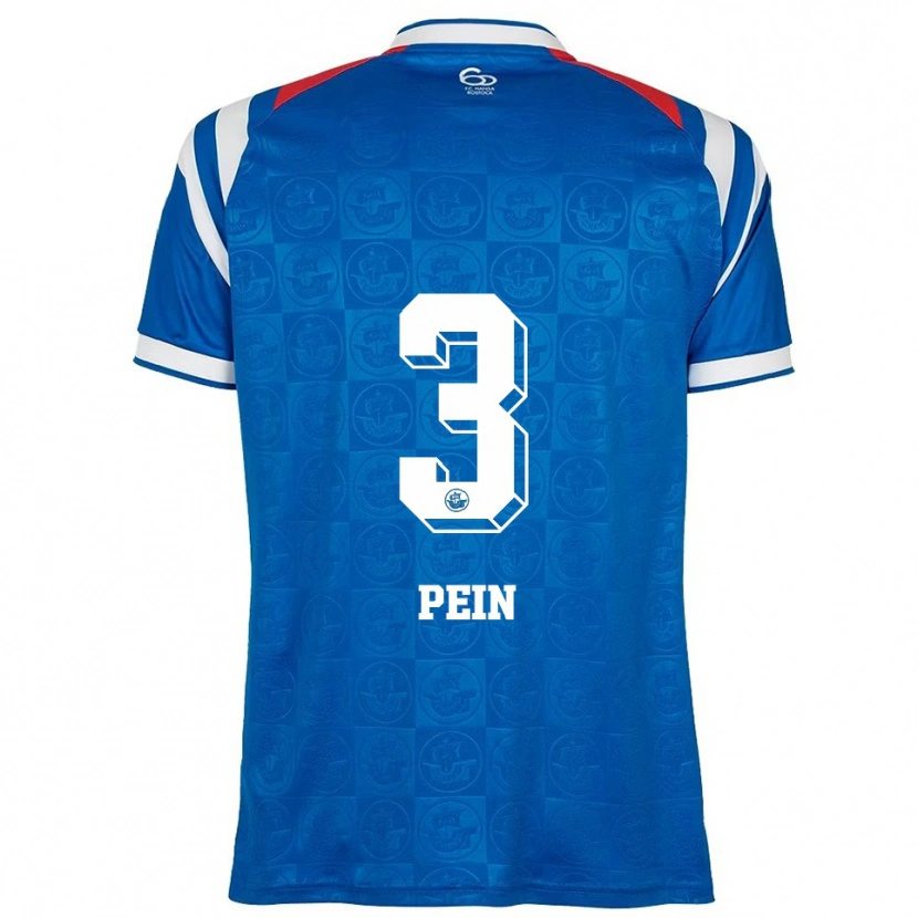 Danxen Kinder Ria Pein #3 Blau Weiß Rot Heimtrikot Trikot 2025/26 T-Shirt