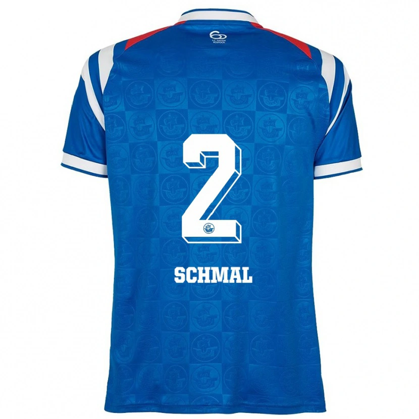 Danxen Kinder Tim Schmal #2 Blau Weiß Rot Heimtrikot Trikot 2025/26 T-Shirt