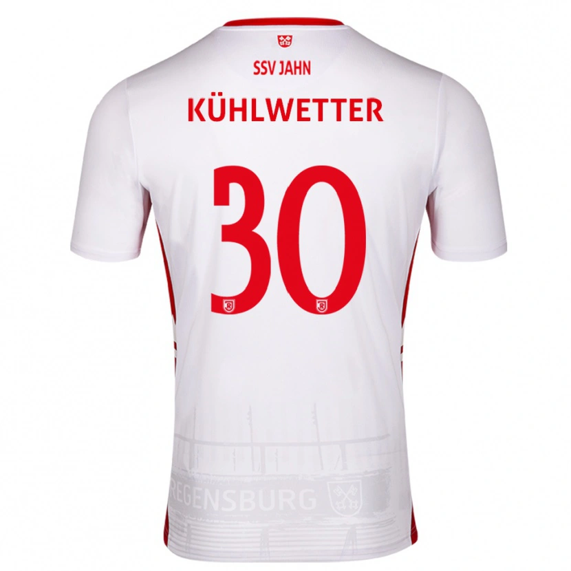 Danxen Kinder Christian Kühlwetter #30 Weiß Rot Heimtrikot Trikot 2025/26 T-Shirt