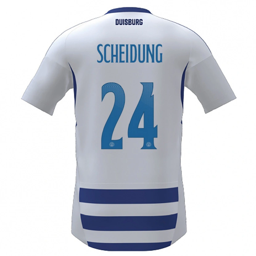 Danxen Kinder Lilli Scheidung #24 Weiß Blau Heimtrikot Trikot 2025/26 T-Shirt