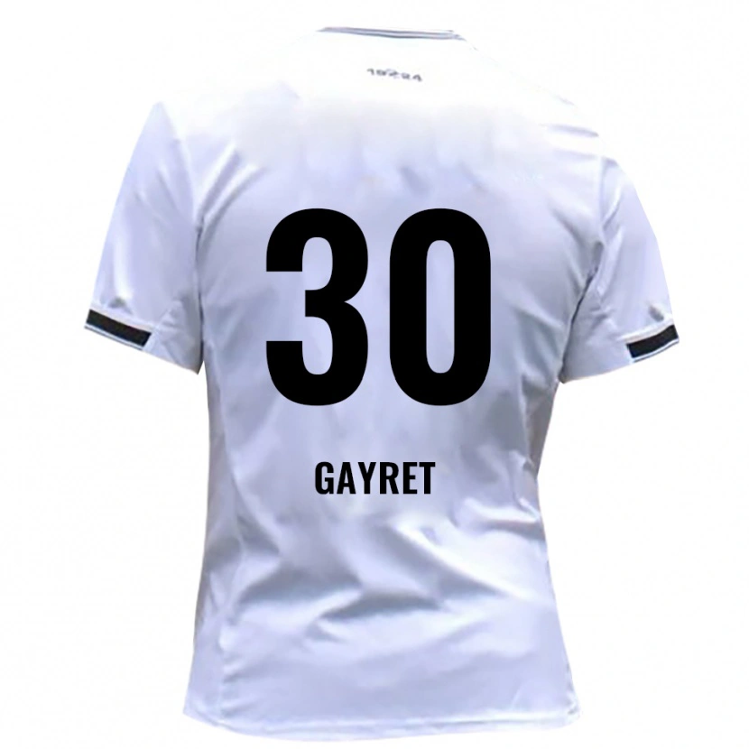 Danxen Kinder Timur Gayret #30 Weiß Rot Heimtrikot Trikot 2025/26 T-Shirt