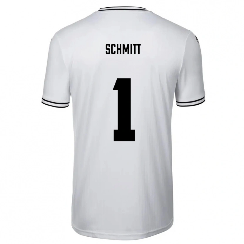 Danxen Kinder Max Schmitt #1 Weiß Schwarz Heimtrikot Trikot 2025/26 T-Shirt