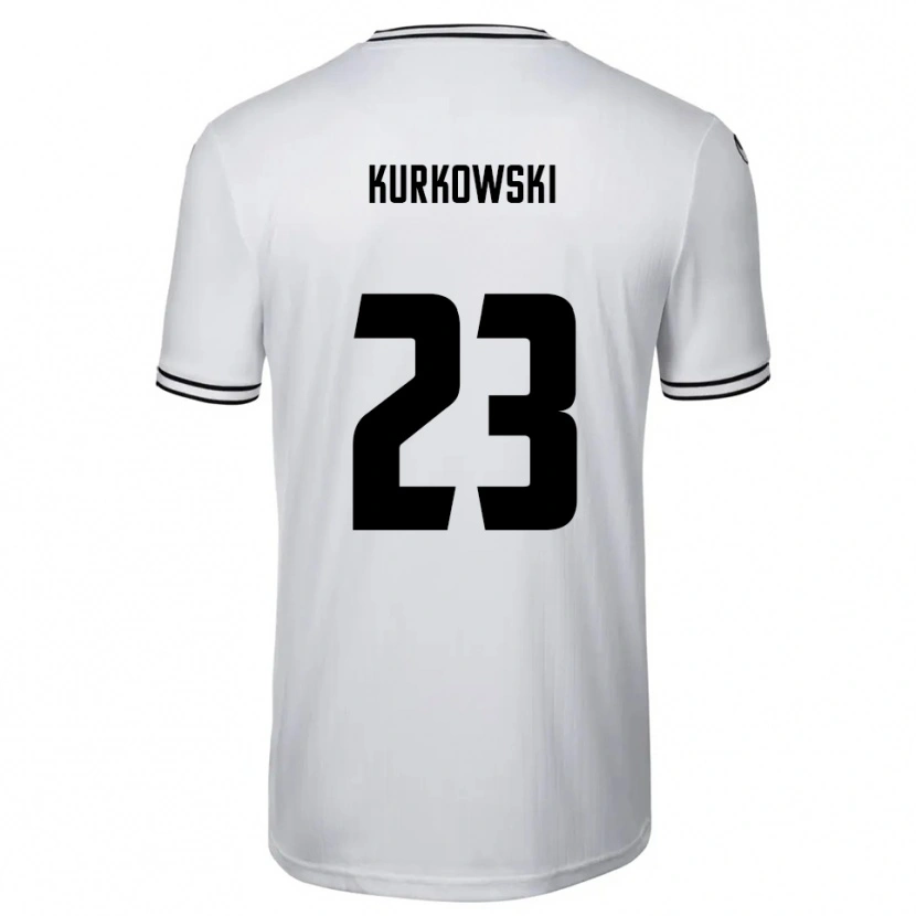 Danxen Kinder Hannes Kurkowski #23 Weiß Schwarz Heimtrikot Trikot 2025/26 T-Shirt