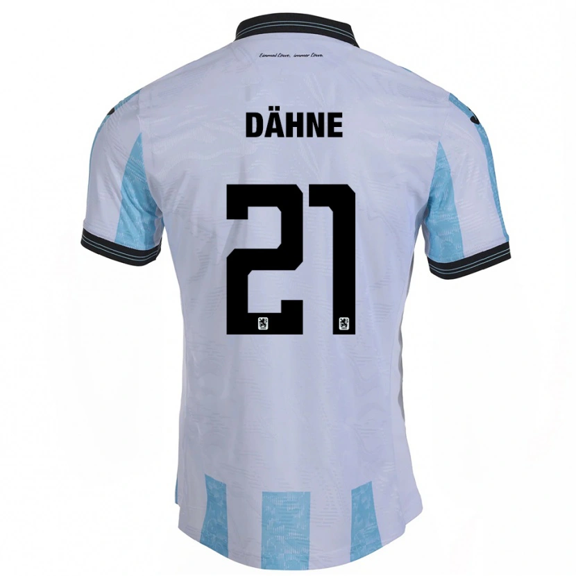 Danxen Kinder Thomas Dähne #21 Weiß Himmelblau Heimtrikot Trikot 2025/26 T-Shirt