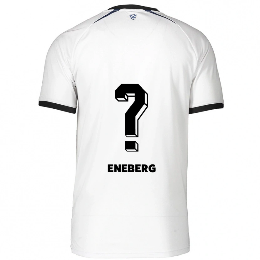 Danxen Kinder Milan Eneberg #0 Weiß Schwarz Auswärtstrikot Trikot 2025/26 T-Shirt