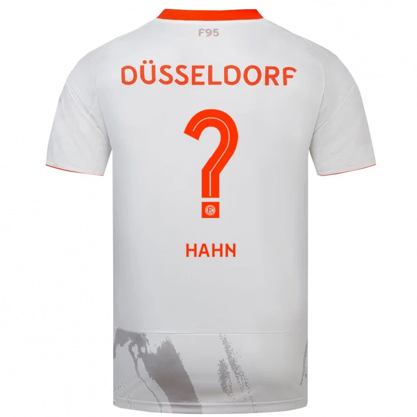 Danxen Kinder Lilly Hahn #0 Weiß Orange Auswärtstrikot Trikot 2025/26 T-Shirt
