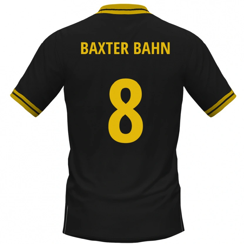 Danxen Kinder Bentley Baxter Bahn #8 Schwarz Gelb Auswärtstrikot Trikot 2025/26 T-Shirt