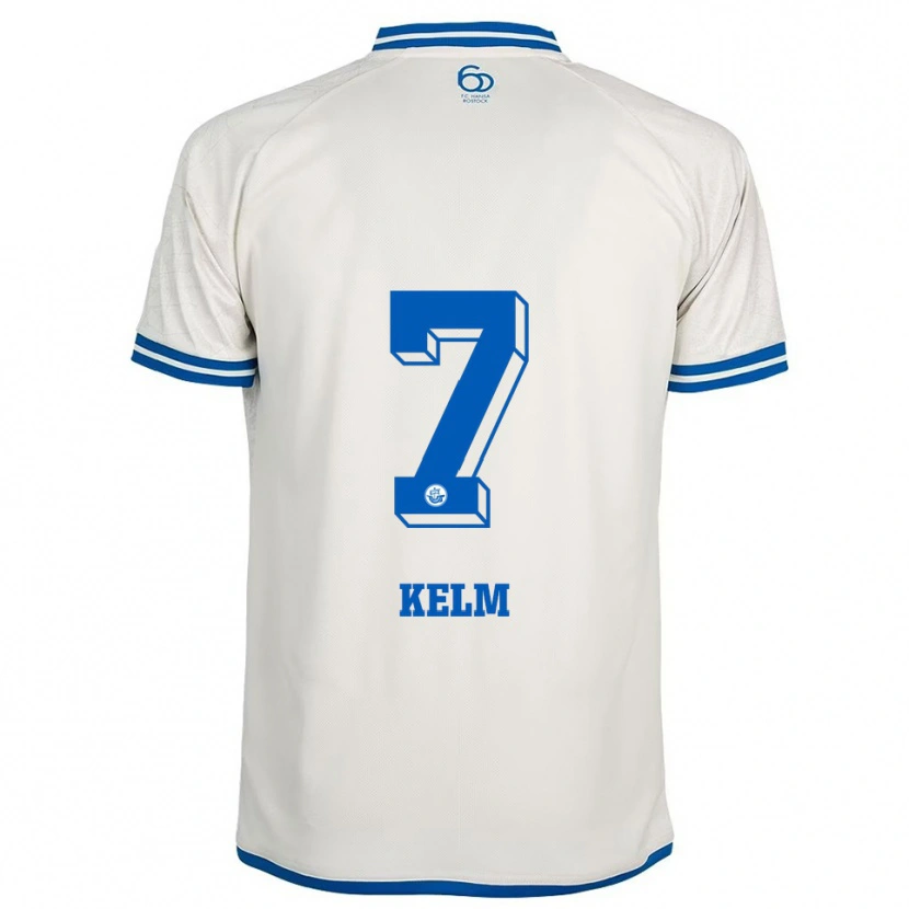 Danxen Kinder Mattes Kelm #7 Weiß Blau Auswärtstrikot Trikot 2025/26 T-Shirt