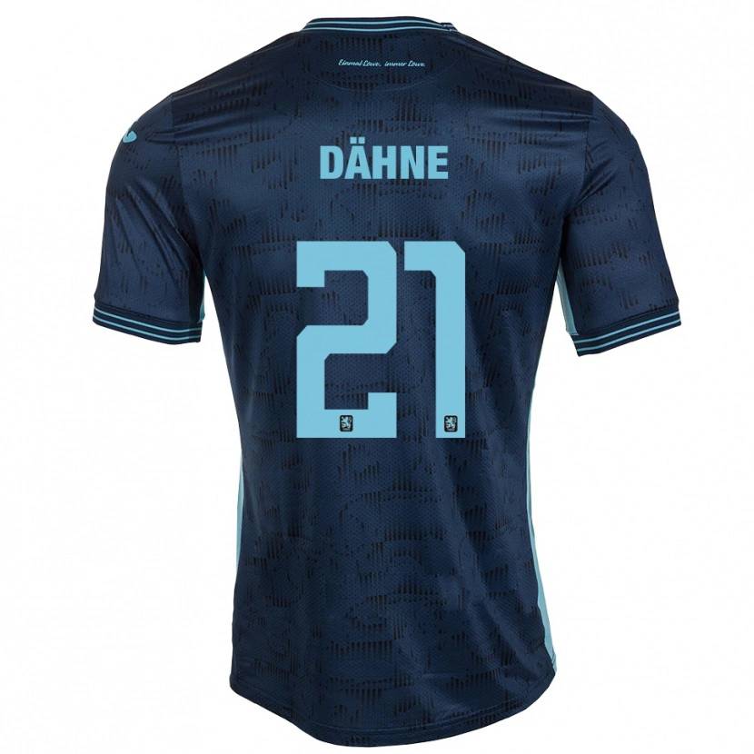 Danxen Kinder Thomas Dähne #21 Königsblau Auswärtstrikot Trikot 2025/26 T-Shirt