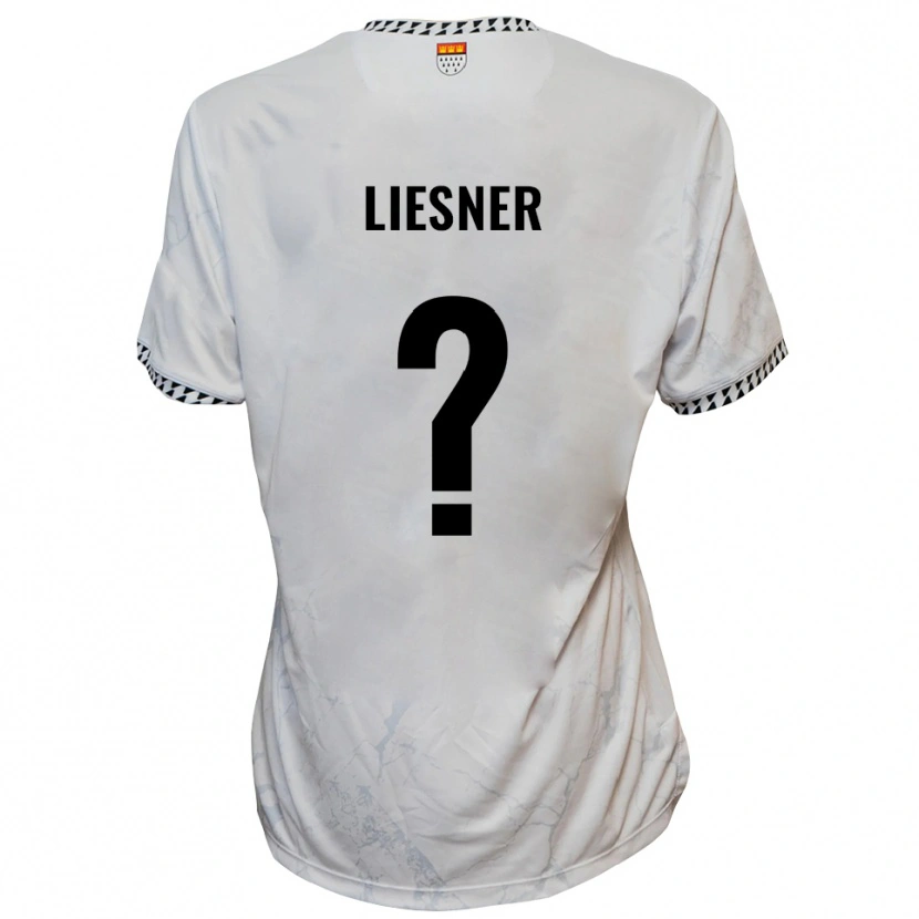 Danxen Kinder Annalena Stephanie Liesner #0 Weiß Schwarz Auswärtstrikot Trikot 2025/26 T-Shirt