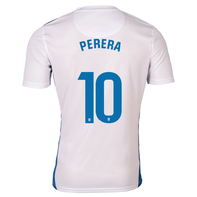 Danxen Herren Dylan Perera #10 Weiß Blau Heimtrikot Trikot 2025/26 T-Shirt