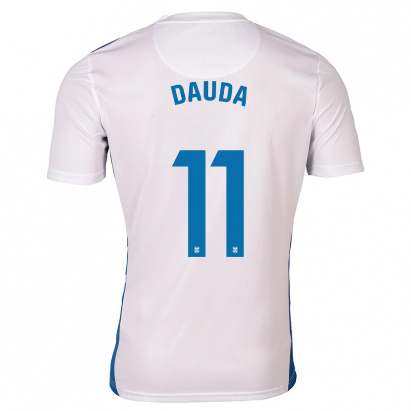 Danxen Herren Mo Dauda #11 Weiß Blau Heimtrikot Trikot 2025/26 T-Shirt